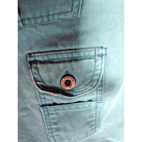 Pre Owned Campus Crew Men Shorts Color Green Size 36-38 Button Down Pockets - Picture 10 of 14